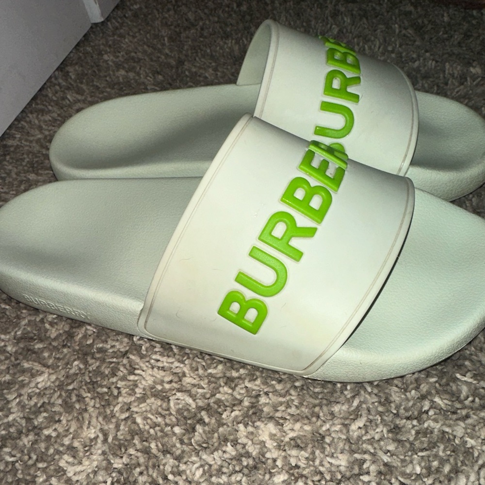 Burberry slides